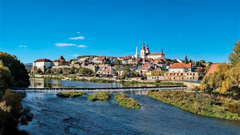 Panorama Kadaně z Mikulovické brány