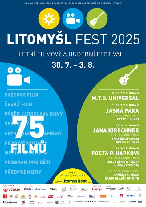 koncerty a hudební projekty ve záměru Litomyšl