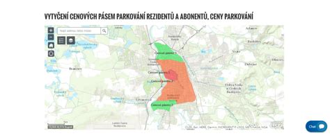 mapa sídla organizace v Českých Budějovicích
