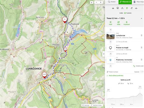 Mapa kaplí a kostelů v regionu Pozlovice a Luhačovice