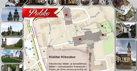 mapa tepel klášter a okolí