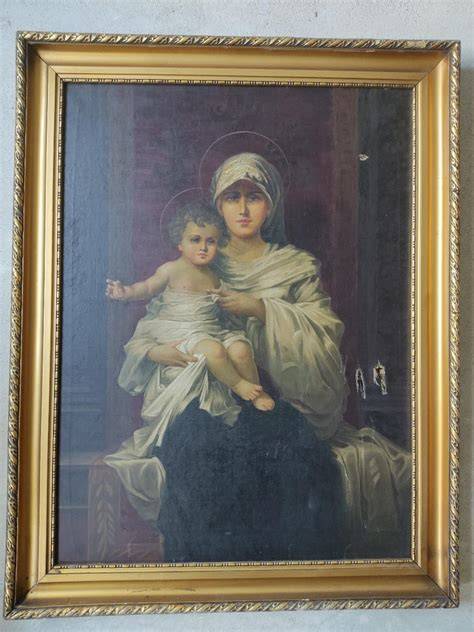 Reprodukce Madony s dítětem - klíčové prvky