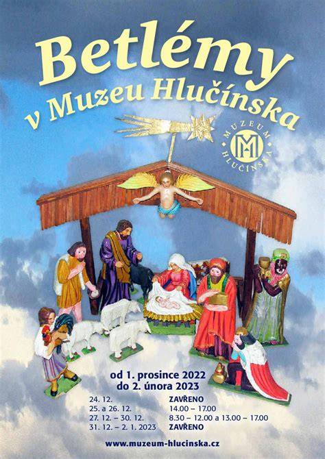 betlémy v muzeu a kostele regionu
