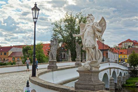 barokní most s sochami v Náměšti nad Oslavou