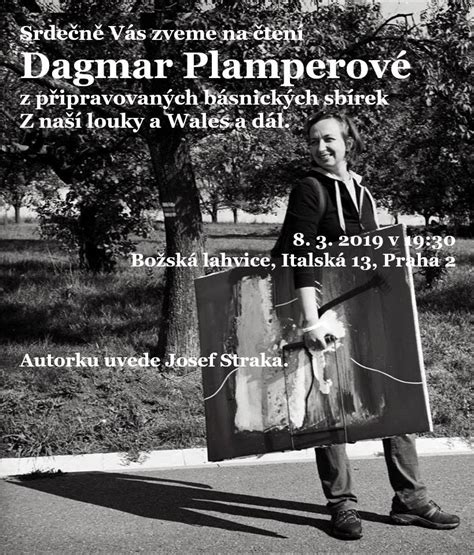Dagmar Plamperová portrét a knižní obálka (koncepce a grafika)