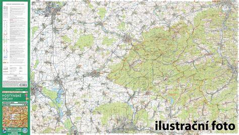 cestopisně mapa Posázaví a trasy