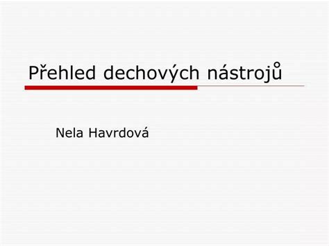 vizuální přehled dechových sekcí a interpretace