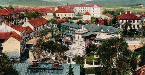 historie a struktura pražské čtvrti a instituce