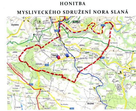 honitby arcibiskupství pražského mapa