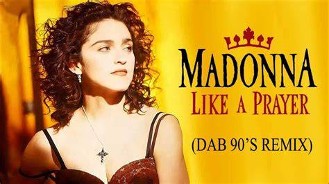 obraz klipu Madonna Like a Prayer symbolika