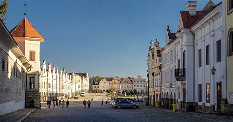 pestré balkony a historické centrum Teroru