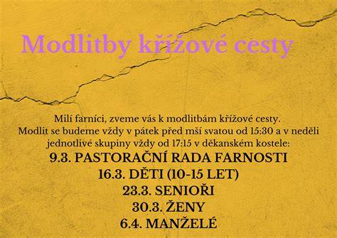 grafická osnova křížové cesty a modlitby