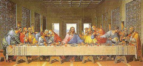 Leonardo da Vinci poslední večeře domy
