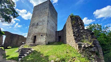 hrad Choustník zřícenina panoráma