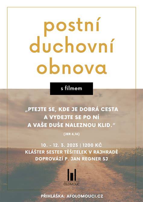 duchovní obnovy a komunitní akce