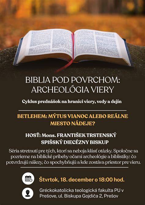 archeologie a biblické texty infografika