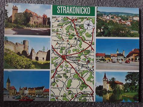Informativní mapa regionu Strakonicko