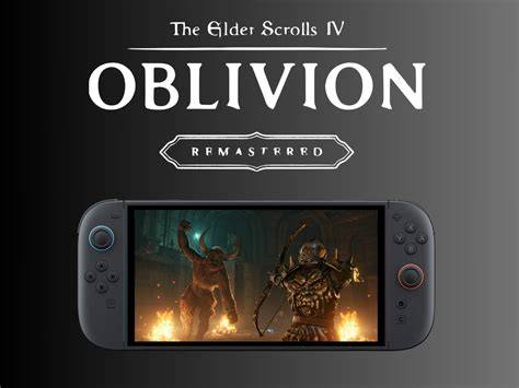 Oblivion Remastered na Switch 2 - obal a cartridge