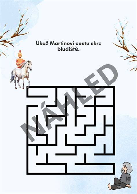 Svatomartinská zábava a lampiony pro děti (mapa trasy a zázemí)