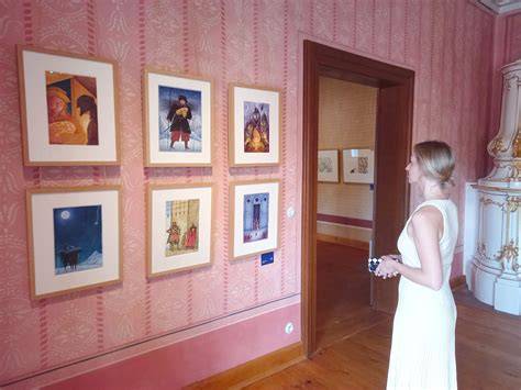 portretni galerie triforiu ilustrace