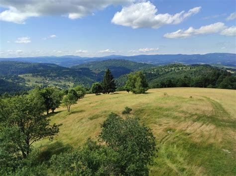 krajina Javorníky panorama