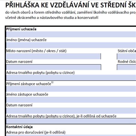 vizuální shrnutí struktury přijímacího řízení