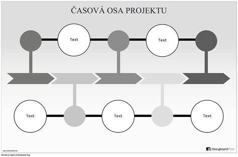 grafická time-line vývoje postav