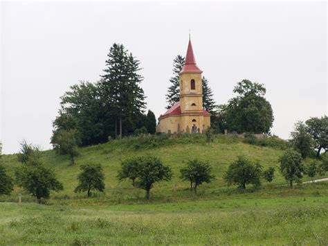 kostel Byšičky výhled a okolí
