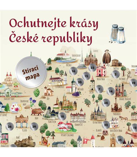 Mapa zážitků a itinerářů