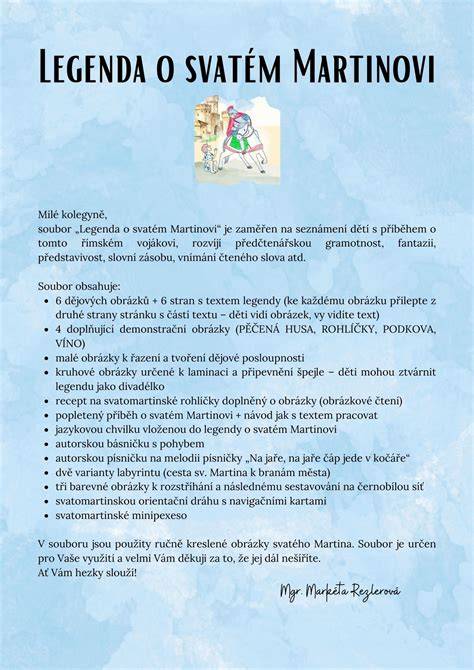 infografika pranostik o svatém Martinovi