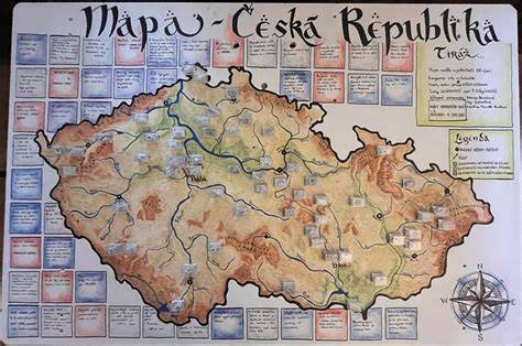 mapa regionu Svitavy pro tábory