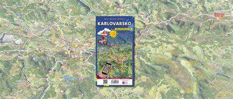 mapa regionu Karlovarska a okolí