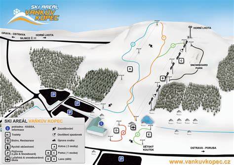 mapa regionu Bučovice a Žlutý kopec