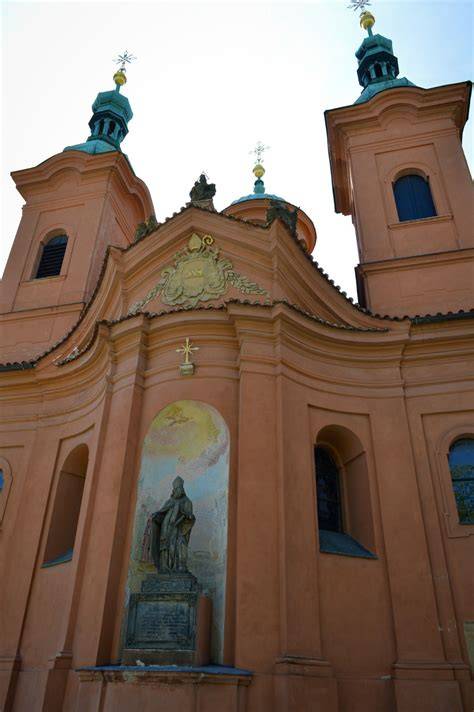 Kostel svatého Vavřince v Jablonném - panorama