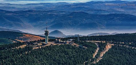 Krušné hory panorama a cyklostezky