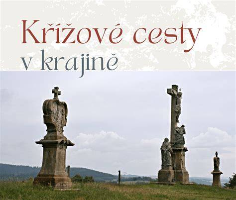 křížové cesty v ČR - mapka míst