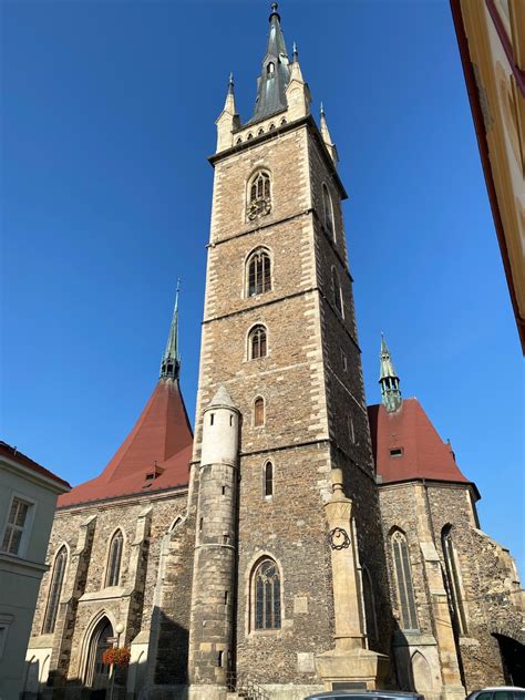 gotická věž kostela svaté Kateřiny