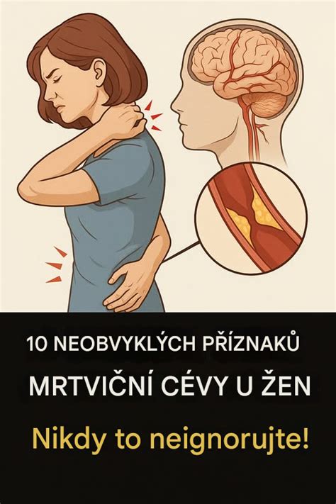vizuální přehled příznaků mrtvice