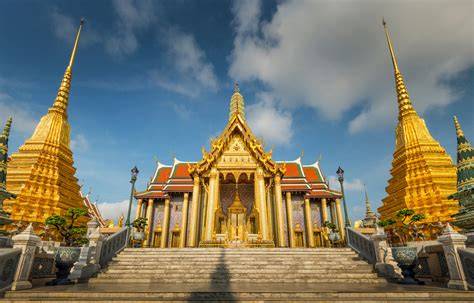 Wat Phra Kaew architektura a mramor