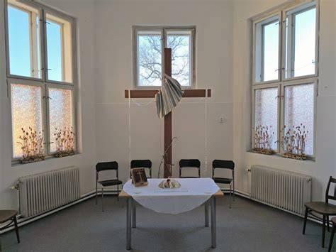 Architektonické řešení nemocniční kaple