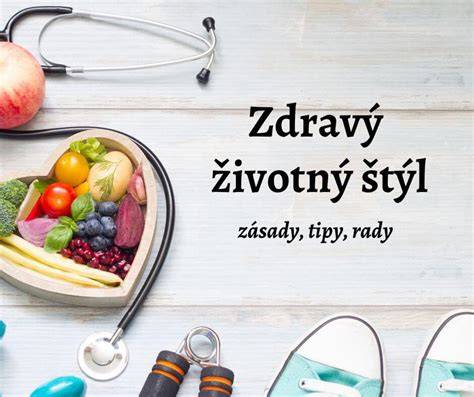 Ukázka stránky s tipy na zdravý životní styl